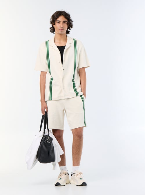 Bermuda van zware jersey - Kiabi