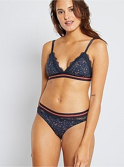 Beugelloze triangelbeha met schuimvulling - Kiabi