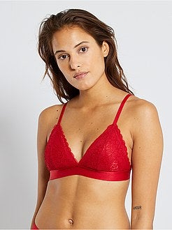 Beugelloze triangelbeha met schuimvulling - Kiabi