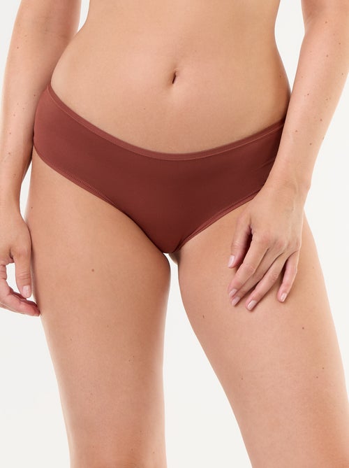 Bi-materiaal shorty van kant - Kiabi