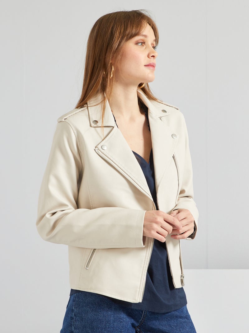 Bikerjack Beige - Kiabi