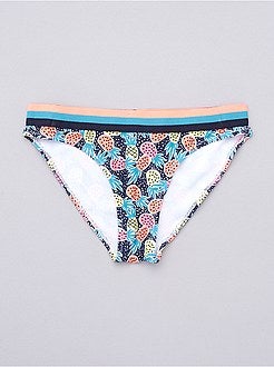 Bikini met ananasprint - Kiabi