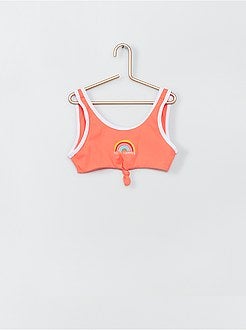 Bikini met regenboogprint - Kiabi