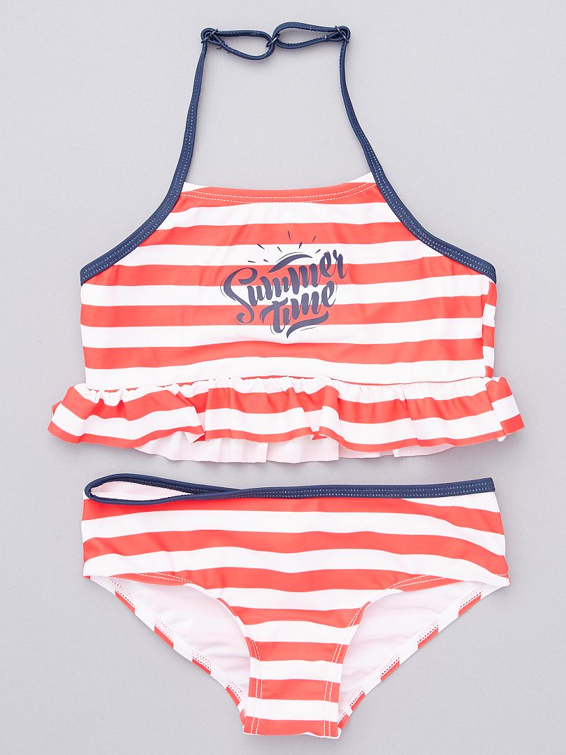 Bikini 'Summer time' ROOD - Kiabi