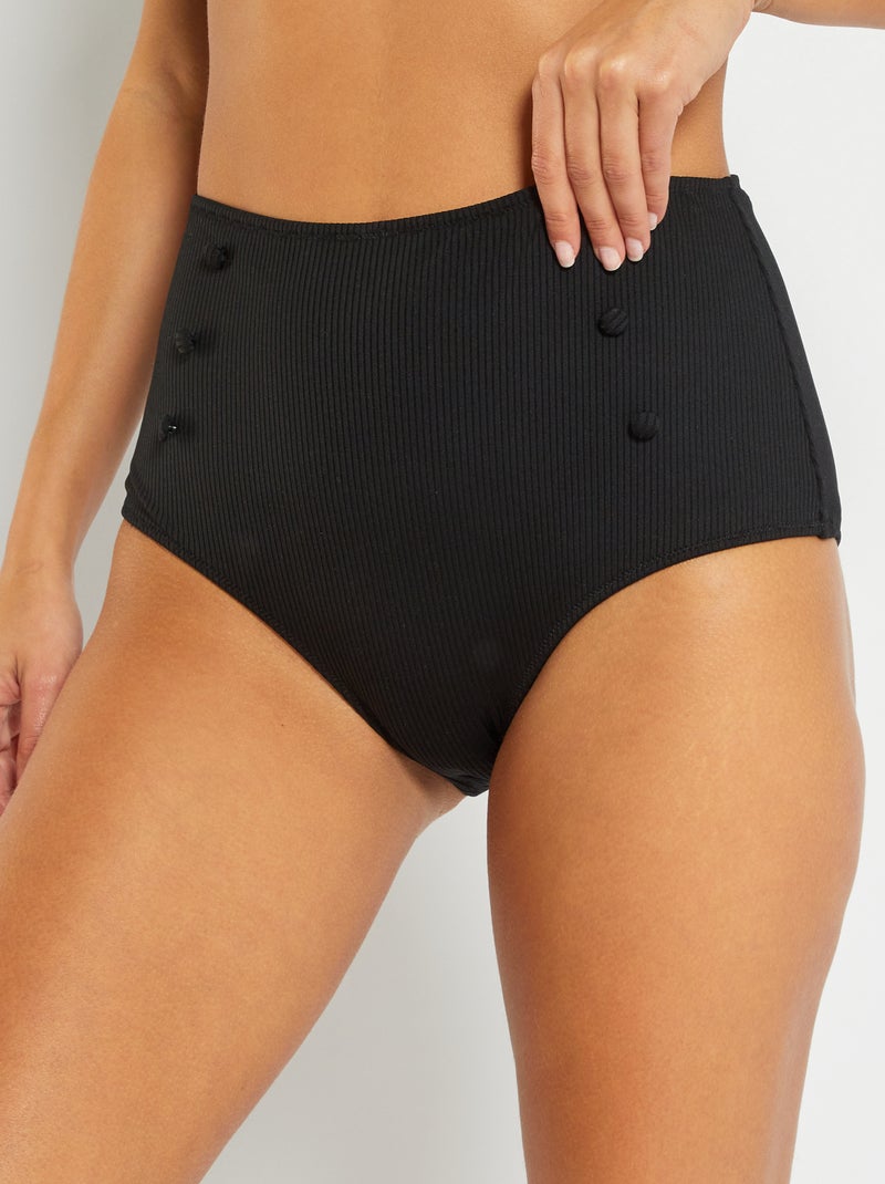 High waist bikinibroekjes met print - Rood - Maat 44