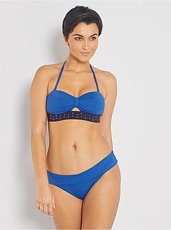 Bikinibroekje met opvouwbare tailleband - Kiabi