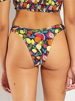 Bikinibroekje met print - Kiabi