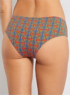 Bikinihipster met print - Kiabi