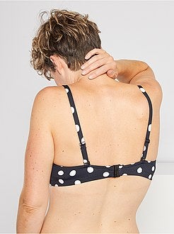 Bikinitop met stippen - Kiabi