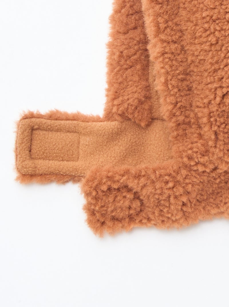 Bivakmuts in berenthema Bruin - Kiabi