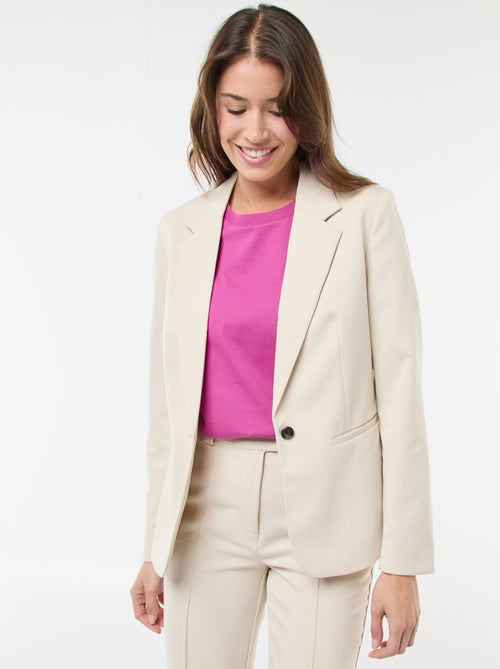 Blazer met lange mouw - Kiabi