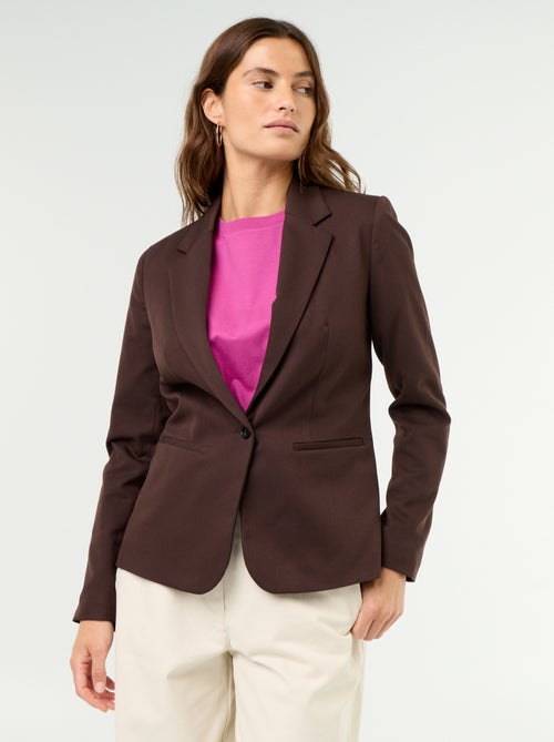 Blazer met lange mouw - Kiabi Blazer met lange mouw - Kiabi