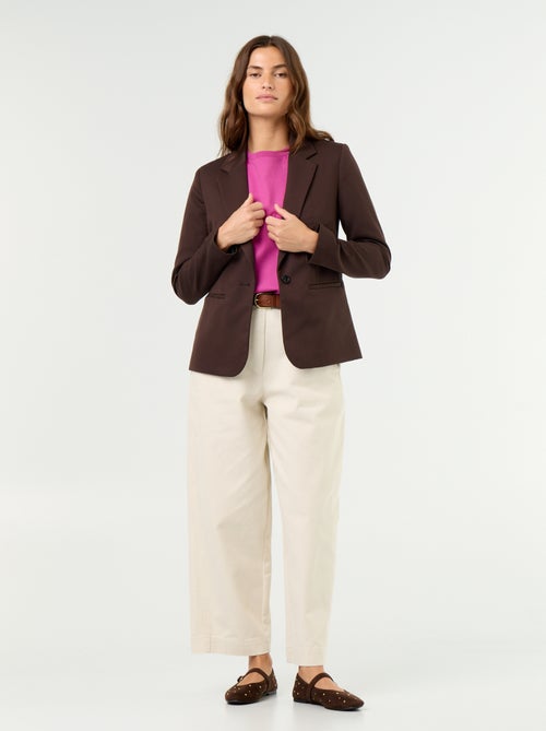 Blazer met lange mouw - Kiabi Blazer met lange mouw - Kiabi