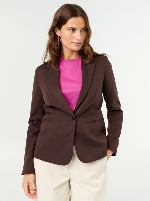 Blazer met lange mouw - Kiabi Blazer met lange mouw - Kiabi
