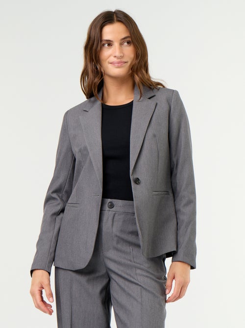 Blazer met lange mouw - Kiabi Blazer met lange mouw - Kiabi