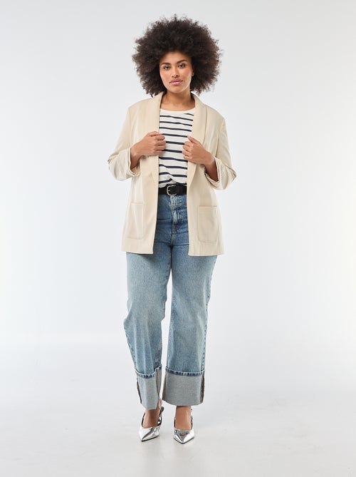 Blazer met lange mouwen - Kiabi