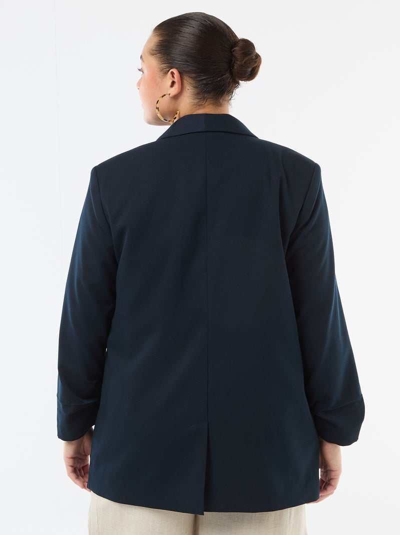 Blazer met lange mouwen Blauw - Kiabi
