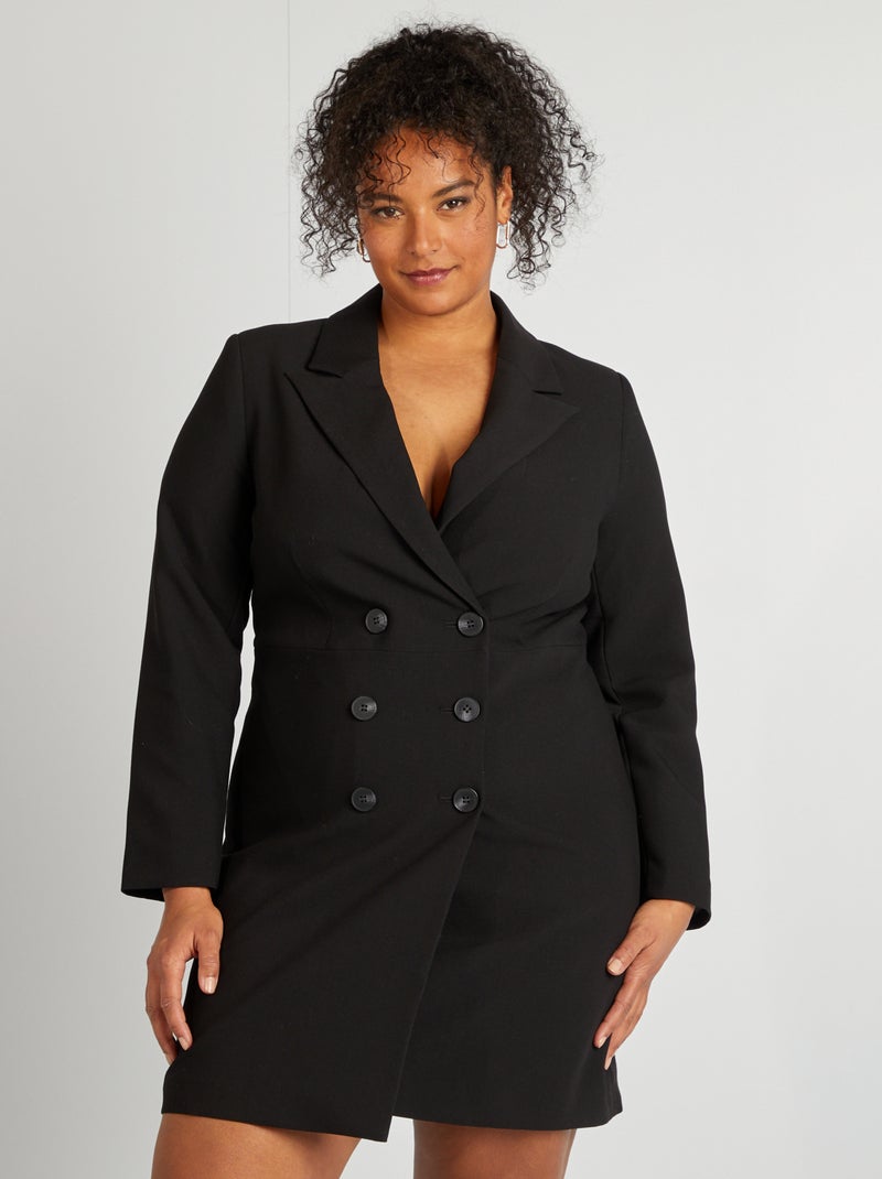 Blazerjurk zwart - Kiabi