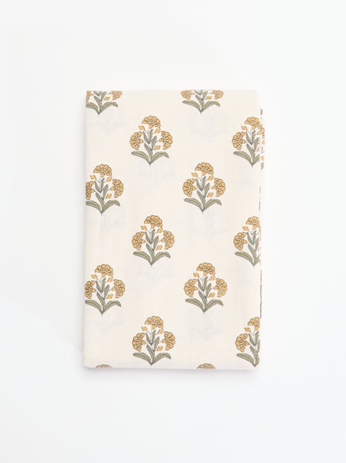 Bloemenprint tafelkleed - Kiabi