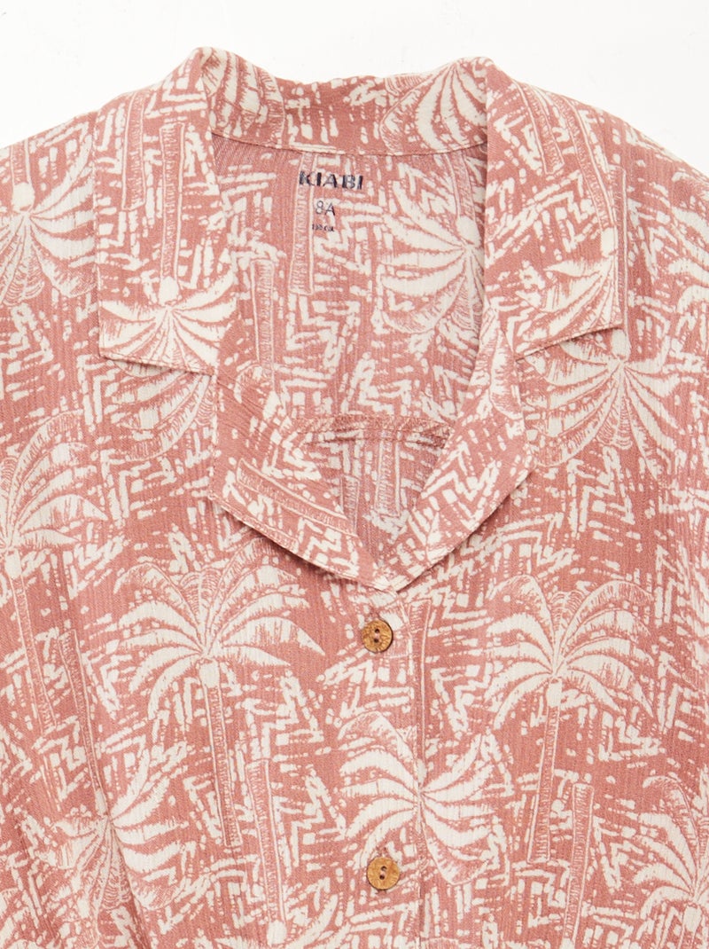 Bloesje + short - 2-delig ROSE - Kiabi