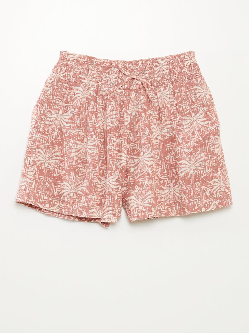 Bloesje + short - 2-delig ROSE - Kiabi