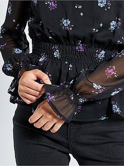 Bloesje van voile - Kiabi