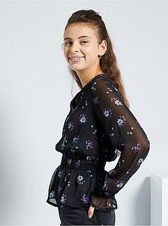 Bloesje van voile - Kiabi