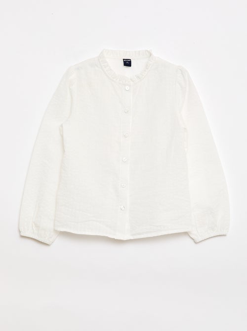Blouse - gemakkelijk aan te trekken collectie - Kiabi