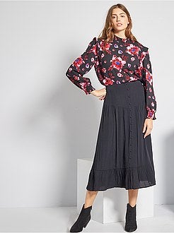 Blouse met bloemenprint - Kiabi