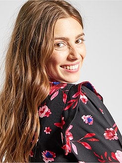 Blouse met bloemenprint - Kiabi