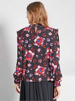 Blouse met bloemenprint - Kiabi