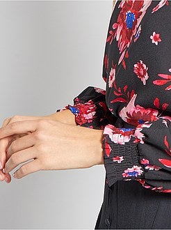 Blouse met bloemenprint - Kiabi