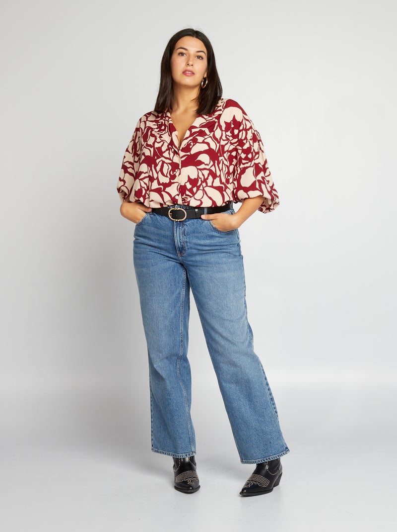 Blouses lange mouw blauw RIANI