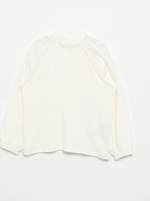 Blouse met blousestijl - Kiabi