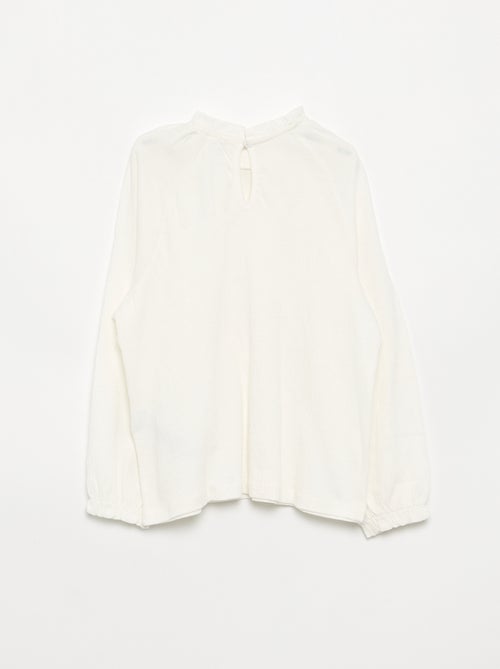 Blouse met blousestijl - Kiabi