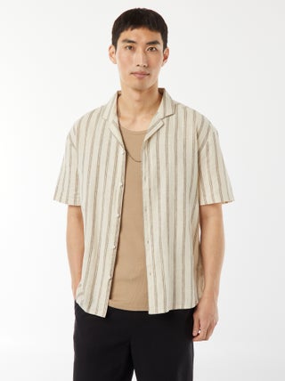 Blouse met korte mouw