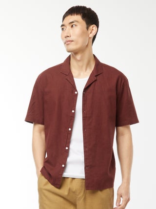 Blouse met korte mouw