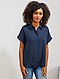     Blouse met korte mouwen afbeelding 2
