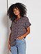     Blouse met korte mouwen afbeelding 1
