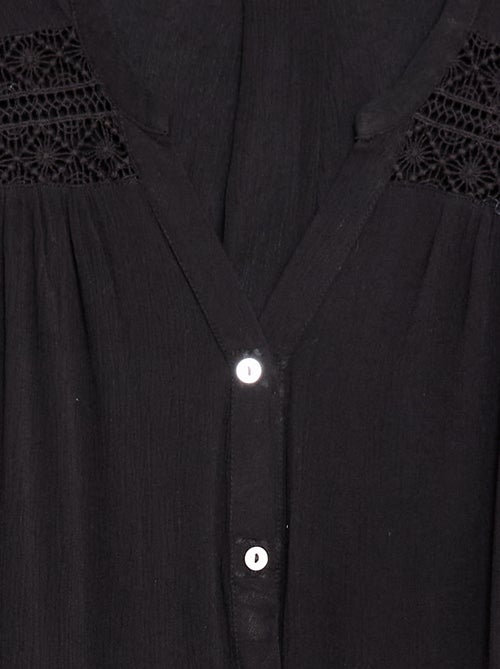 Blouse met korte mouwen Gemakkelijk aan te trekken - Kiabi