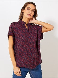 Blouse met korte mouwen - Kiabi