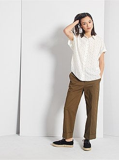 Blouse met korte mouwen - Kiabi