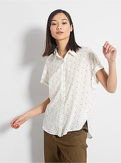 Blouse met korte mouwen - Kiabi