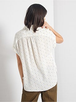Blouse met korte mouwen - Kiabi