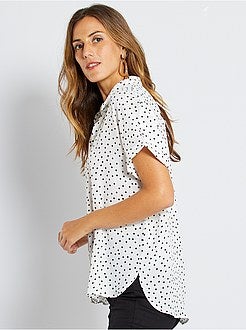 Blouse met korte mouwen - Kiabi