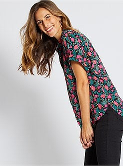 Blouse met korte mouwen - Kiabi