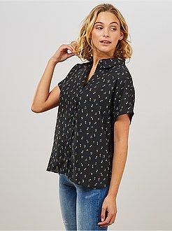 Blouse met korte mouwen - Kiabi