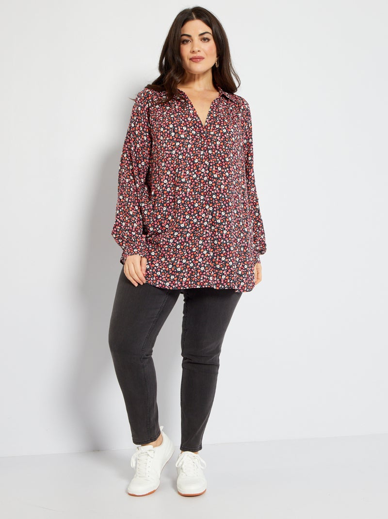 Blouse met lange mouw ROSE - Kiabi
