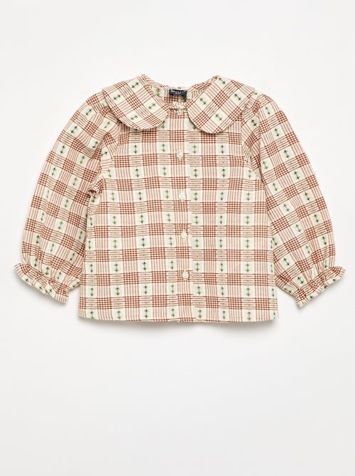 Blouse met motief - Kiabi