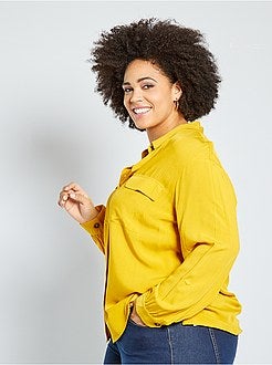 Blouse met opgestikte zakken - Kiabi